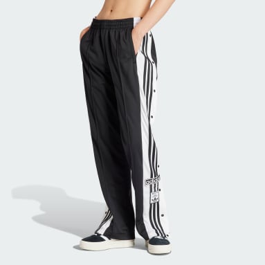Adidas Women Track Legging Pants Low Rise Elastic Waist Climalite Black  Size M