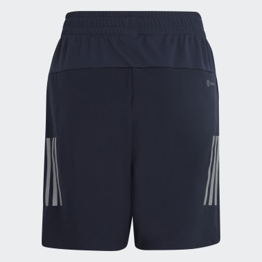 Shorts AEROREADY Woven 3 Franjas Azul Niño Sportswear