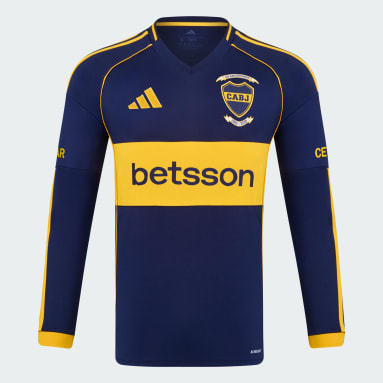 Camiseta Titular Manga Larga de Boca Juniors 25/26