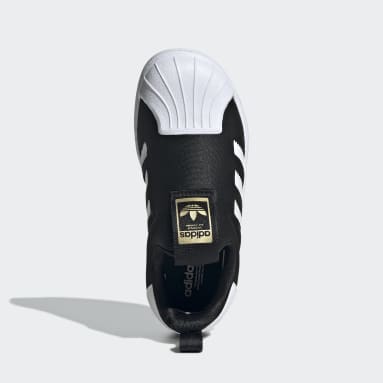 adidas Superstar Shoes - Black, Kids' Lifestyle