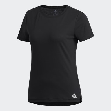 Camiseta Prime Negro Mujer Gimnasio Y Entrenamiento
