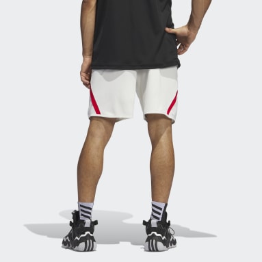 남성 Basketball White 프로 블록 쇼츠