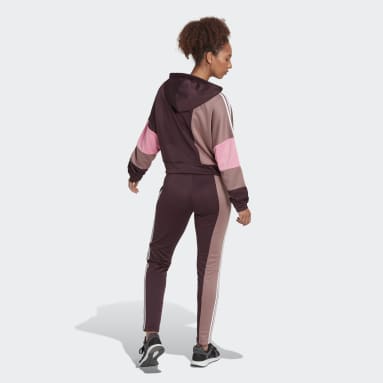 Ženy Sportswear červená Tepláková súprava Bold Block