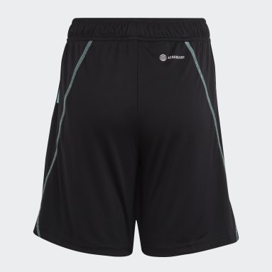 Youth Soccer Black Tiro Shorts