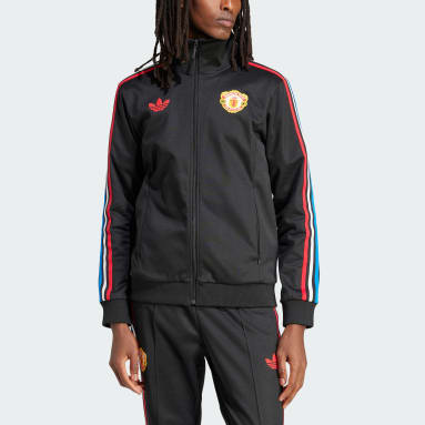 Men's Sportswear Black Manchester United Stone Roses Originals Track Top