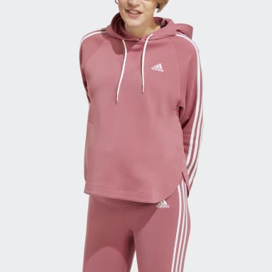 Ženy Sportswear ružová Mikina s kapucňou Maternity Over-the-Head