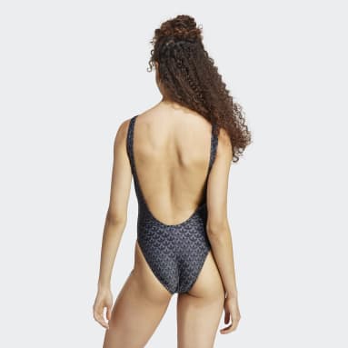 Maillot de bain Originals Monogram 3-Stripes Noir Femmes Originals
