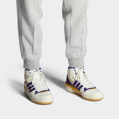 Zapatillas Forum Exhibit Mid Blanco Hombre Originals