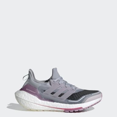 Tenis Ultraboost 21 COLD.RDY Gris Mujer Running