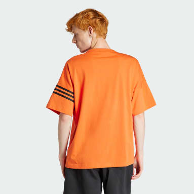 Remera Adicolor Neuclassics Naranja Hombre Originals