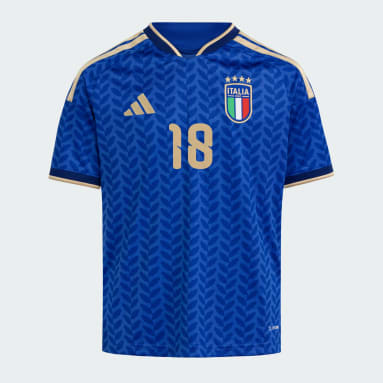 Italy 26 Home Barella Kids Jersey