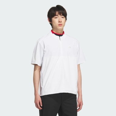 아디제로 반팔 쿼터집 풀오버