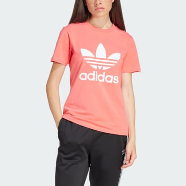 Kvinder Originals Pink Adicolor Classics Trefoil T-shirt