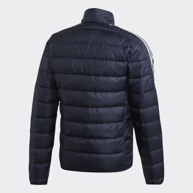 남성 Outdoor Blue 에센셜 다운 재킷