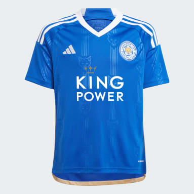 Koszulka Leicester City FC 23/24 Home Kids Niebieski