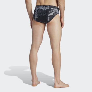 Szorty Performance Graphic Swim Szary