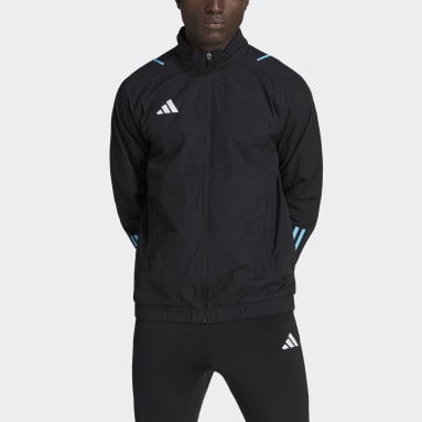 Campera de Viaje Tiro 23 Negro Hombre Fútbol