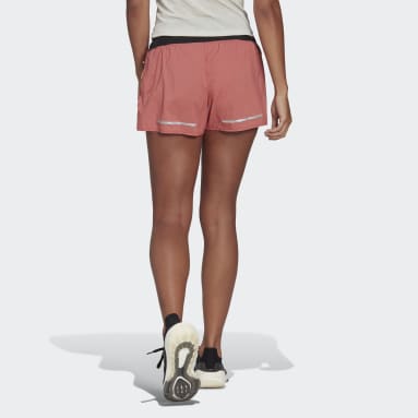Short de running X-City rouge Femmes Course