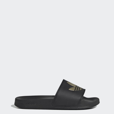 Ojotas color negro Cuotas sin inter s adidas Argentina