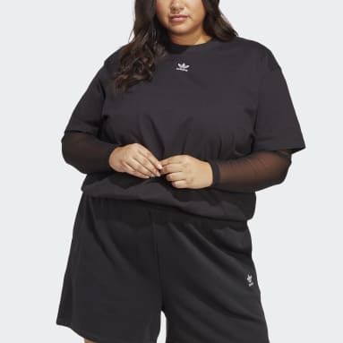   Essentials Women's Crop Hoodie Sweatshirt (Available in  Plus Size), Black, X-Large : Clothing, Shoes & Jewelry