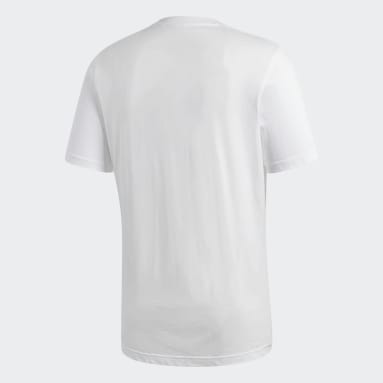 T-shirt Trefoil blanc Hommes Originals
