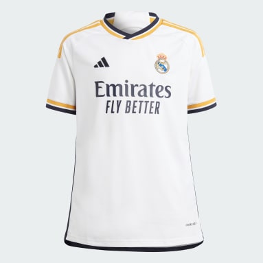 Boys Football White 레알 마드리드 23/24 홈 저지