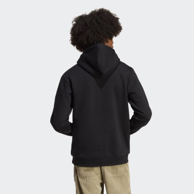 Sudadera con Gorro Infill Camo Negro Hombre Originals