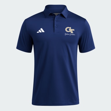 GEORGIA TECH YELLOW JACKETS ULTIMATE365 SOLID POLO SHIRT
