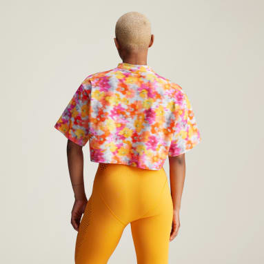 adidas by Stella McCartney Printed Crop Tee