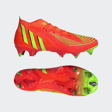 Botines Predator Edge.1 Terreno Blando Naranja Fútbol