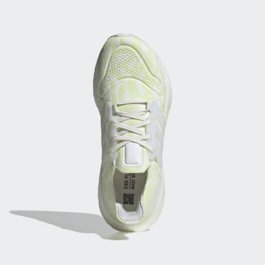 White Neon Running Shoes adidas US