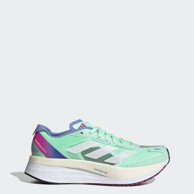 Dames Hardlopen Turquoise Adizero Boston 11 Schoenen