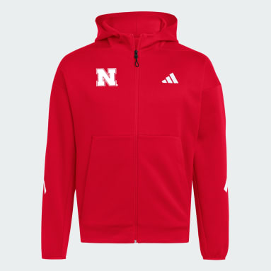 Nebraska Cornhuskers Full Zip Player Travel ZNE Hoodie