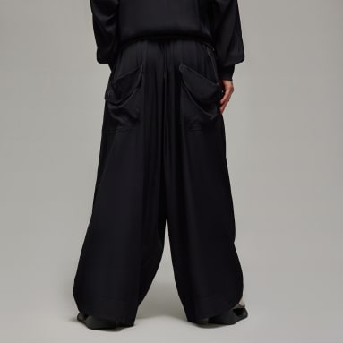 Y-3 Rayon Twill Wide Pants
