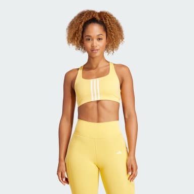Powerimpact Training Medium-Support 3-Stripes Bra