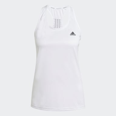 BVD Primeblue Designed 2 Move 3 Tiras Sport Blanco Mujer Training