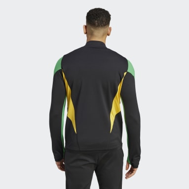 Top de Entrenamiento Tiro 23 Jamaica Negro Hombre Fútbol