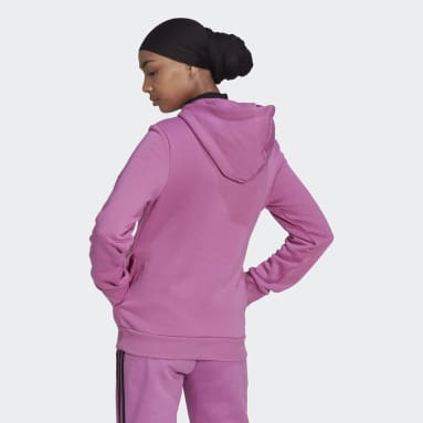 Hoodie LOUNGEWEAR Essentials Logo Fleece Viola Donna Sportswear