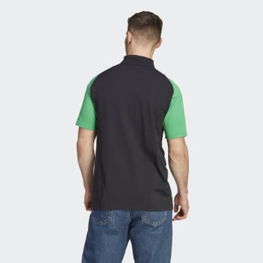 Polo Jamaica Tiro 23 Cotton Negro Hombre Fútbol