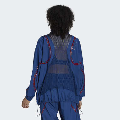 adidas by Stella McCartney TruePace Woven Jacket Niebieski