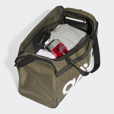 Essentials Linear Duffel Bag Medium Zielony
