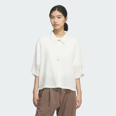 SOFTLUX シアー ルーズフィット 襟付き 半袖シャツ