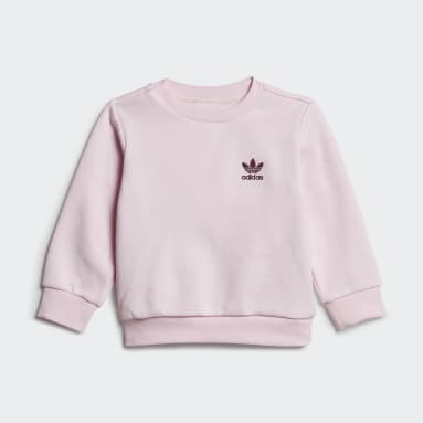 Adicolor Crew Sett Rosa