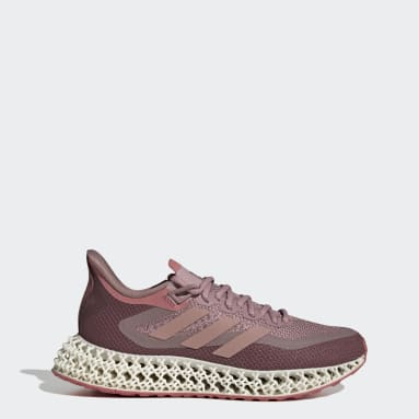 ผู้หญิง วิ่ง สีม่วง รองเท้าวิ่ง adidas 4DFWD 2
