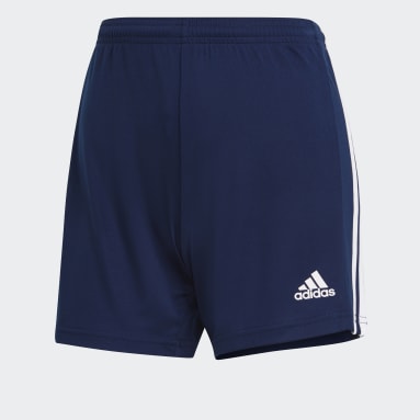 Women Soccer Blue Squadra 21 Shorts