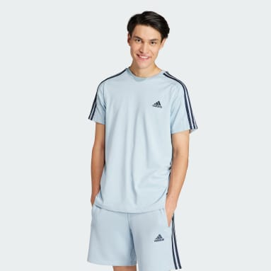 Essentials Single Jersey 3-Stripes Tee