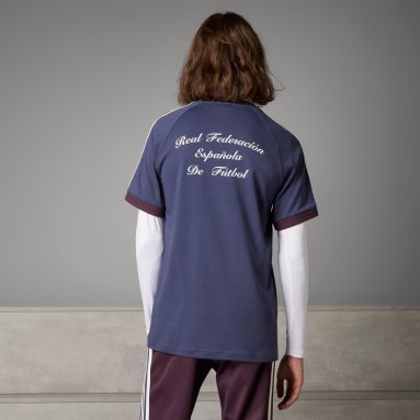 Camiseta Adicolor Classics España 3 bandas Azul Lifestyle