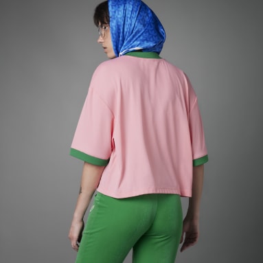 Polo Adicolor Heritage Now Oversized Rosado Mujer Originals