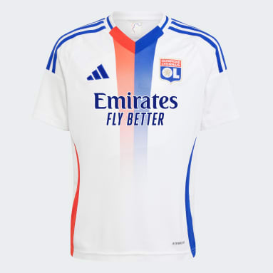 Camisola Principal 24/25 do Olympique Lyonnais – Criança