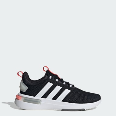 Adidas cloudfoam red and white store
